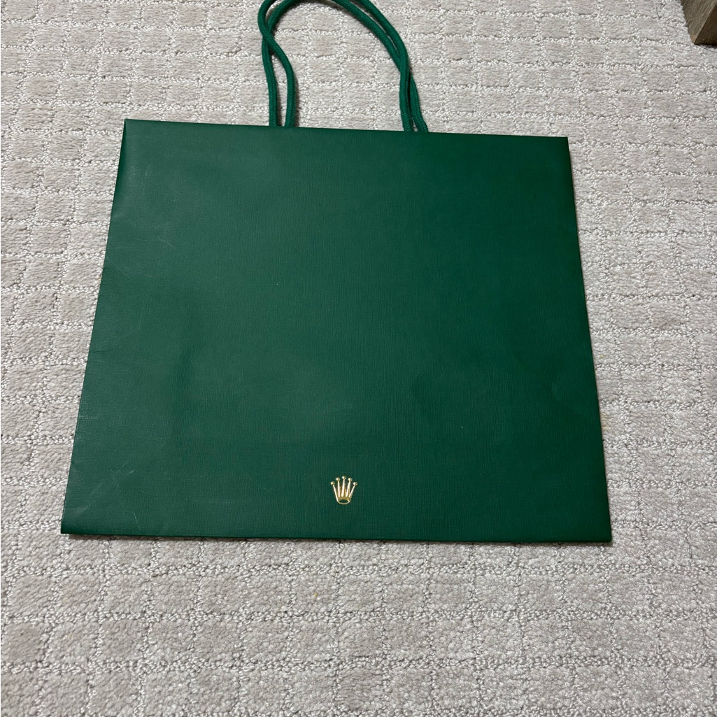 Rolex Green Tote Bag Rolex Green Tote Bag